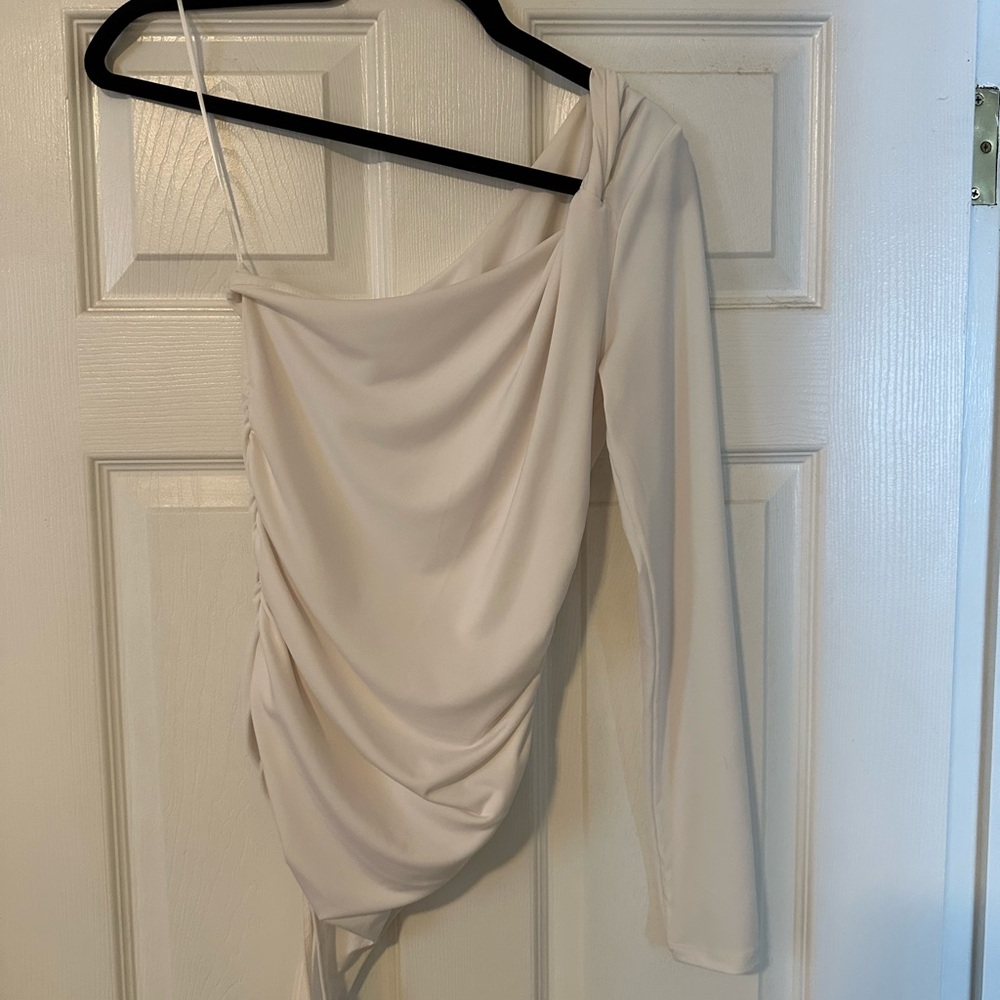 Abercrombie & Fitch Cream Bodysuit